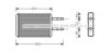 AVA QUALITY COOLING FD6353 Heat Exchanger, interior heating